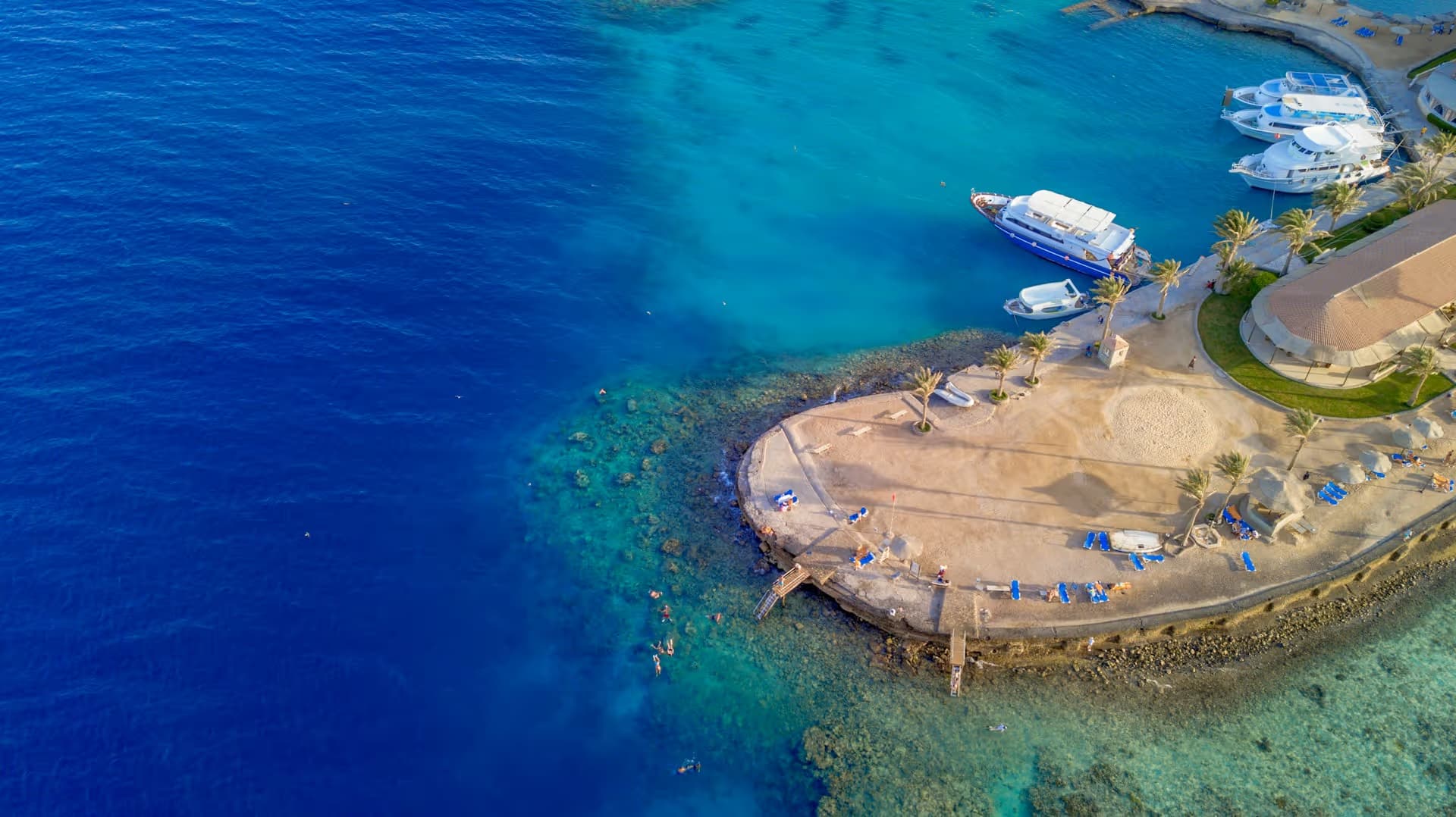 Beautiful Red Sea seascape